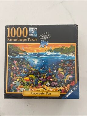 Ravensburger Underwater Fun Puzzle — Bright Blue, Yellow, Orange, Pink, Green